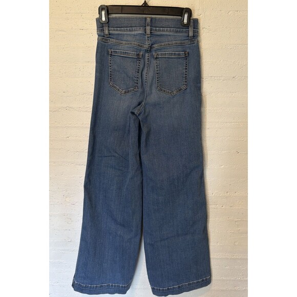 Sliming SPANXshape™ Original EveryWear Cropped High Waist Wide Leg Jeans, XS - Picture 8 of 8